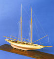 Modell der Kaiseryacht METEOR III