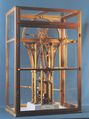 Modell der zweizylindrigen Hochdruck-Bockdampfmaschine von Christian Friedrich Brendel