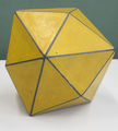 Modell, Kristallform Pyramidenwürfel bzw Tetrakishexaeder [Krantz 412]