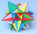 Modell eines großen Sterndodekaeders (Dreiecks-Zwanzigling) [Pöppe]