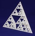 Modell einer Sierpinski-Pyramide