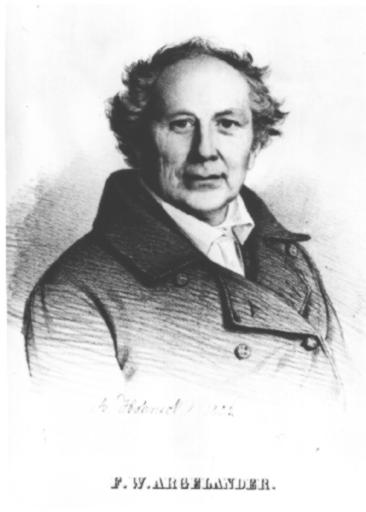 Friedrich Wilhelm August Argelander (1799-1875)